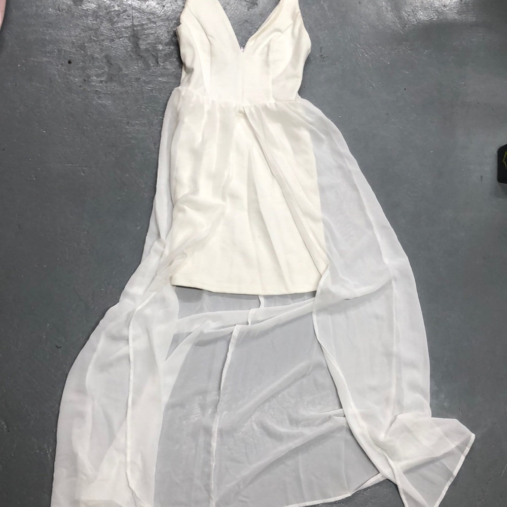 White dress